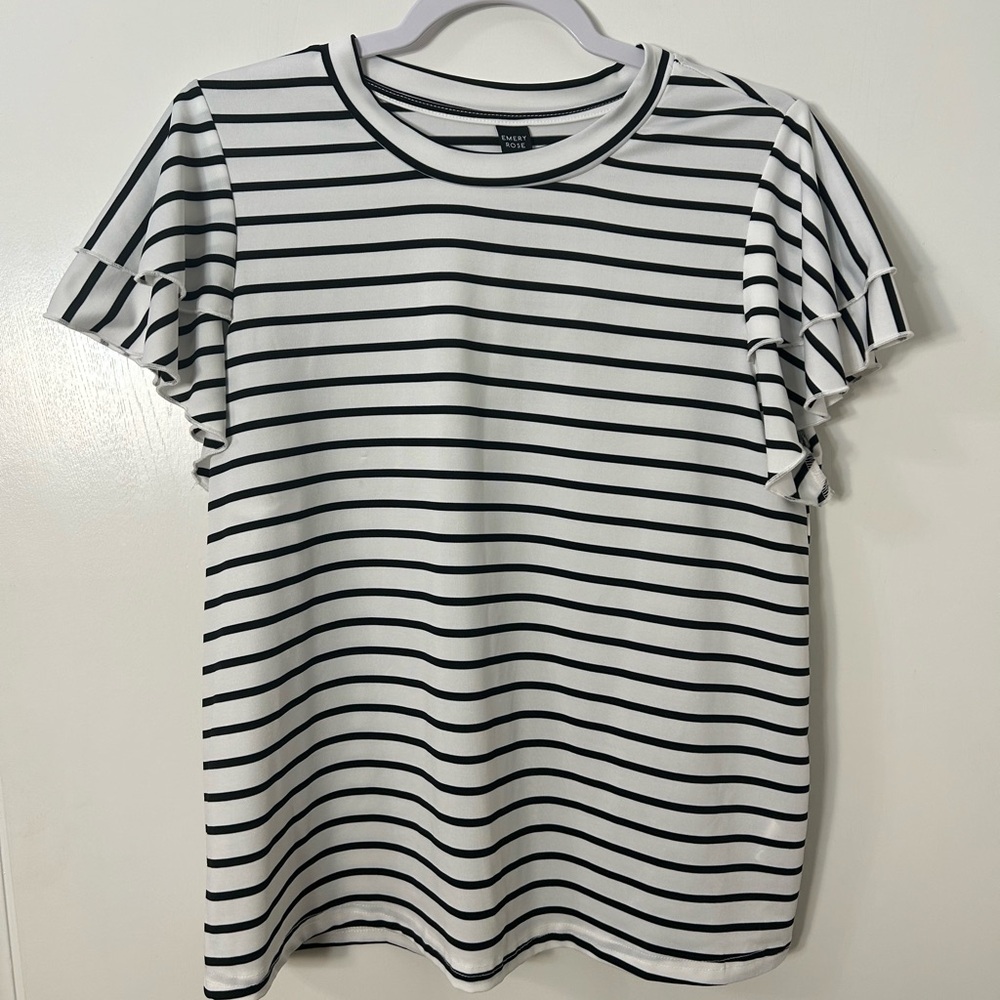Emery Rose striped blouse